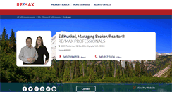 Desktop Screenshot of edkunkelrealestate.com